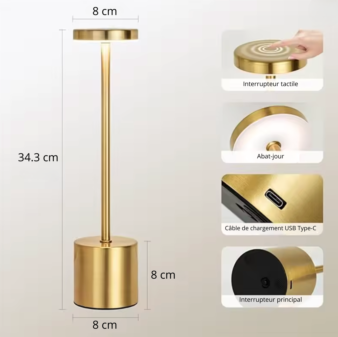 Lampe de Chevet Design