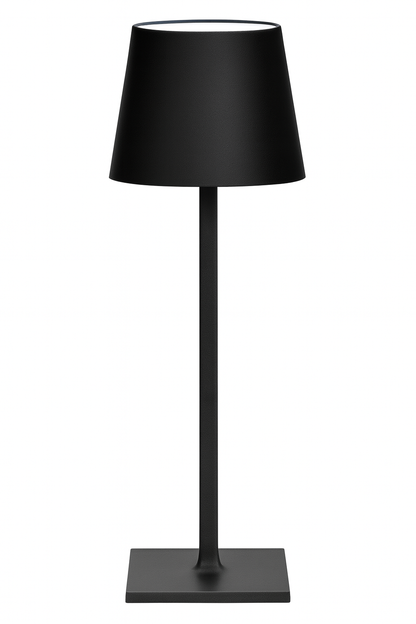 Lampe de Chevet à pied droit et abat-jour conique