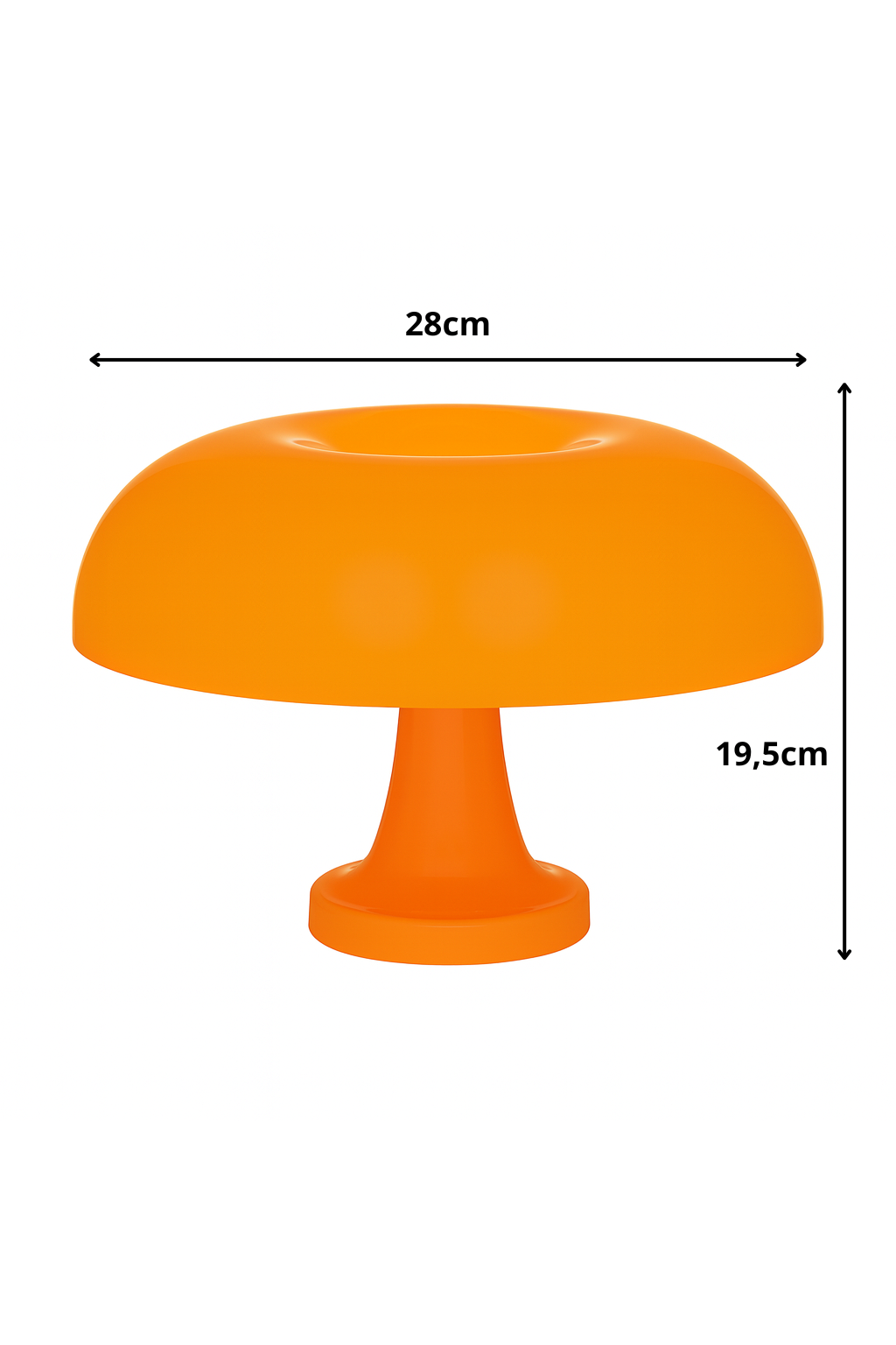 Lampe de Table Champignon Rétro